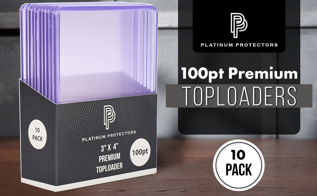 100pt Thick Toploaders for Memorabilia & Relic Cards – view 3