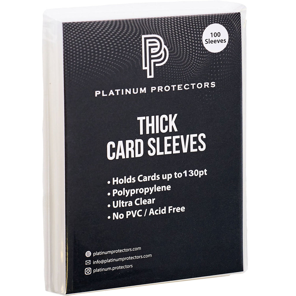 Thick Card Penny Sleeves – Fits Up to 130pt, 100 Count – view 3