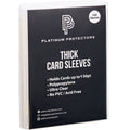Thick Card Penny Sleeves – Fits Up to 130pt, 100 Count