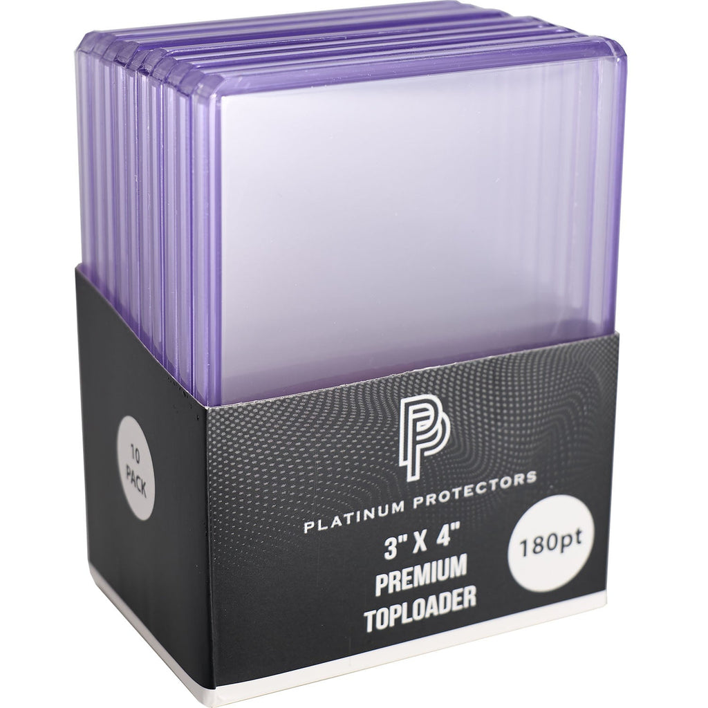 180pt Super Thick Toploaders for Oversized Memorabilia Cards