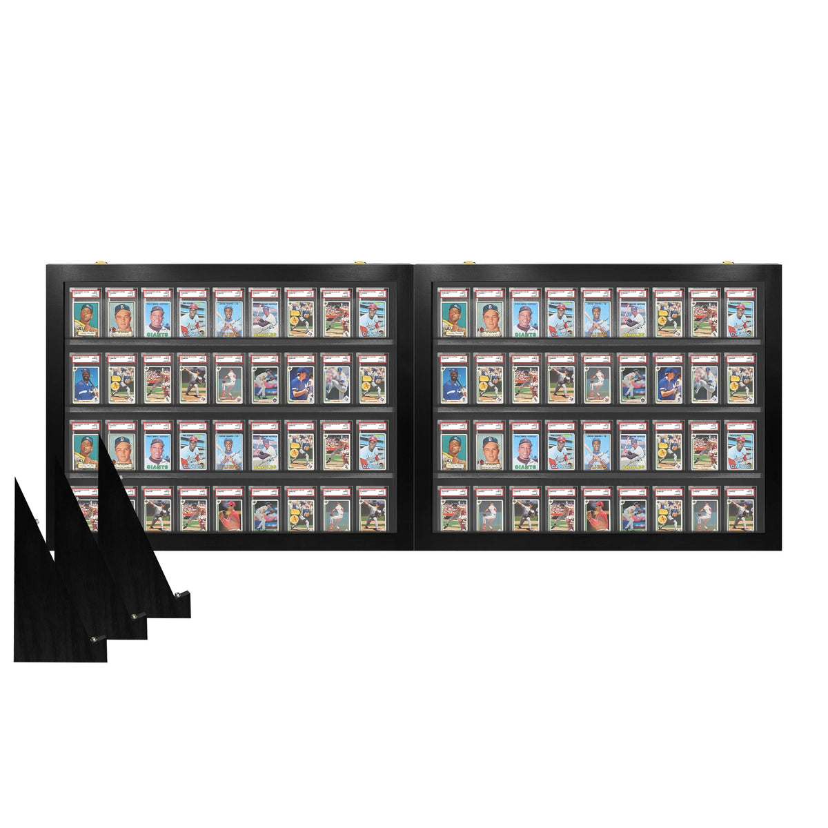 Graded Slab Tabletop Display Case with Legs – Full Table – view 8