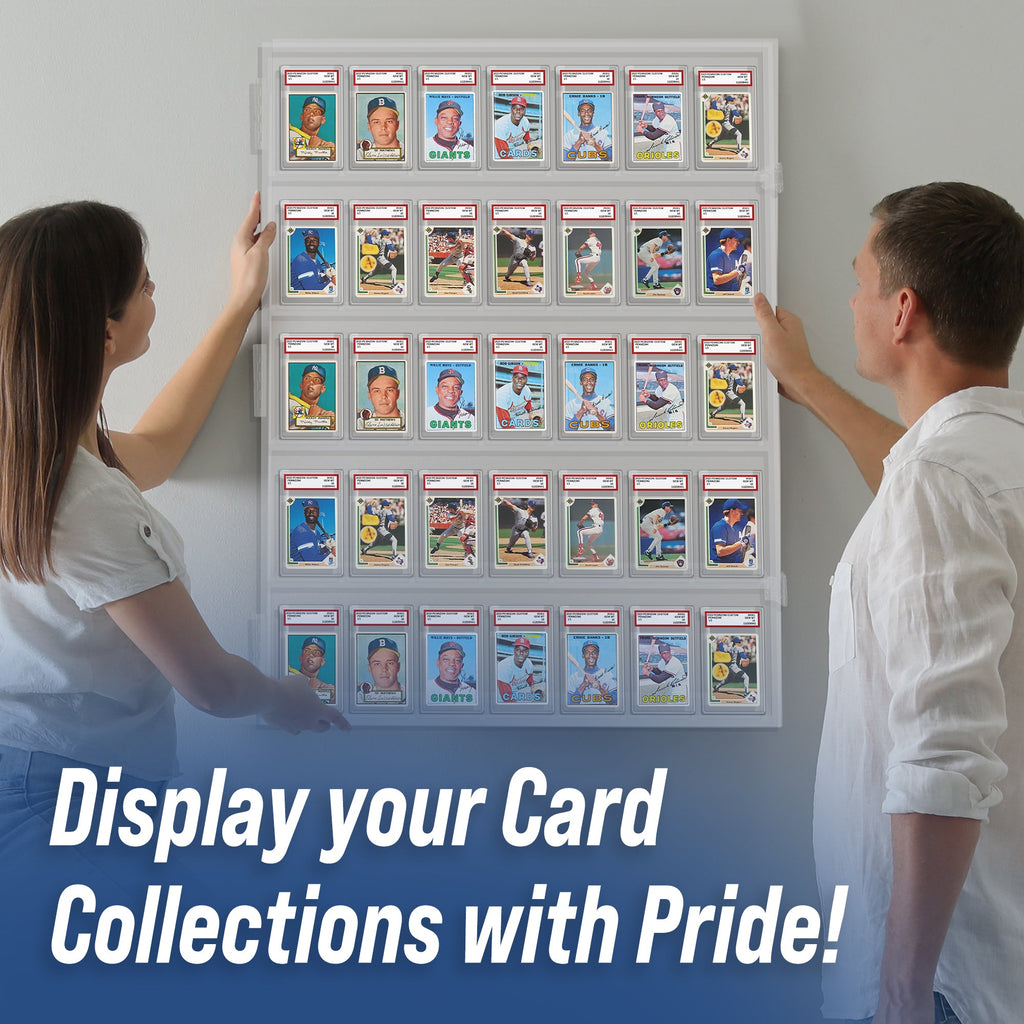 35 Graded Slab Fully Acrylic Wall Display Case – view 6