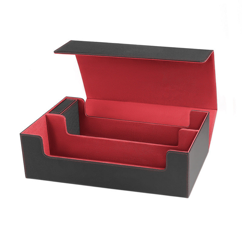 Leather Trading Card Storage Box – Holds 600+ Cards – view 7