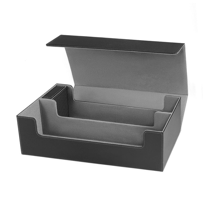 Leather Trading Card Storage Box – Holds 600+ Cards – view 5