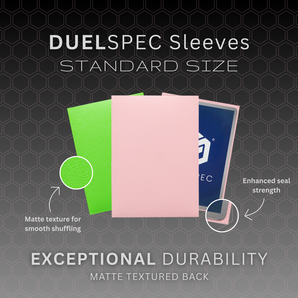 Heavy-Duty Matte Card Sleeves – Standard Size, 100 Pack – view 3