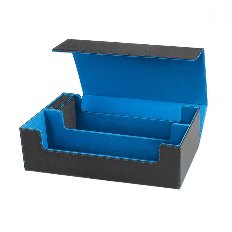 Leather Trading Card Storage Box – Holds 600+ Cards – view 6