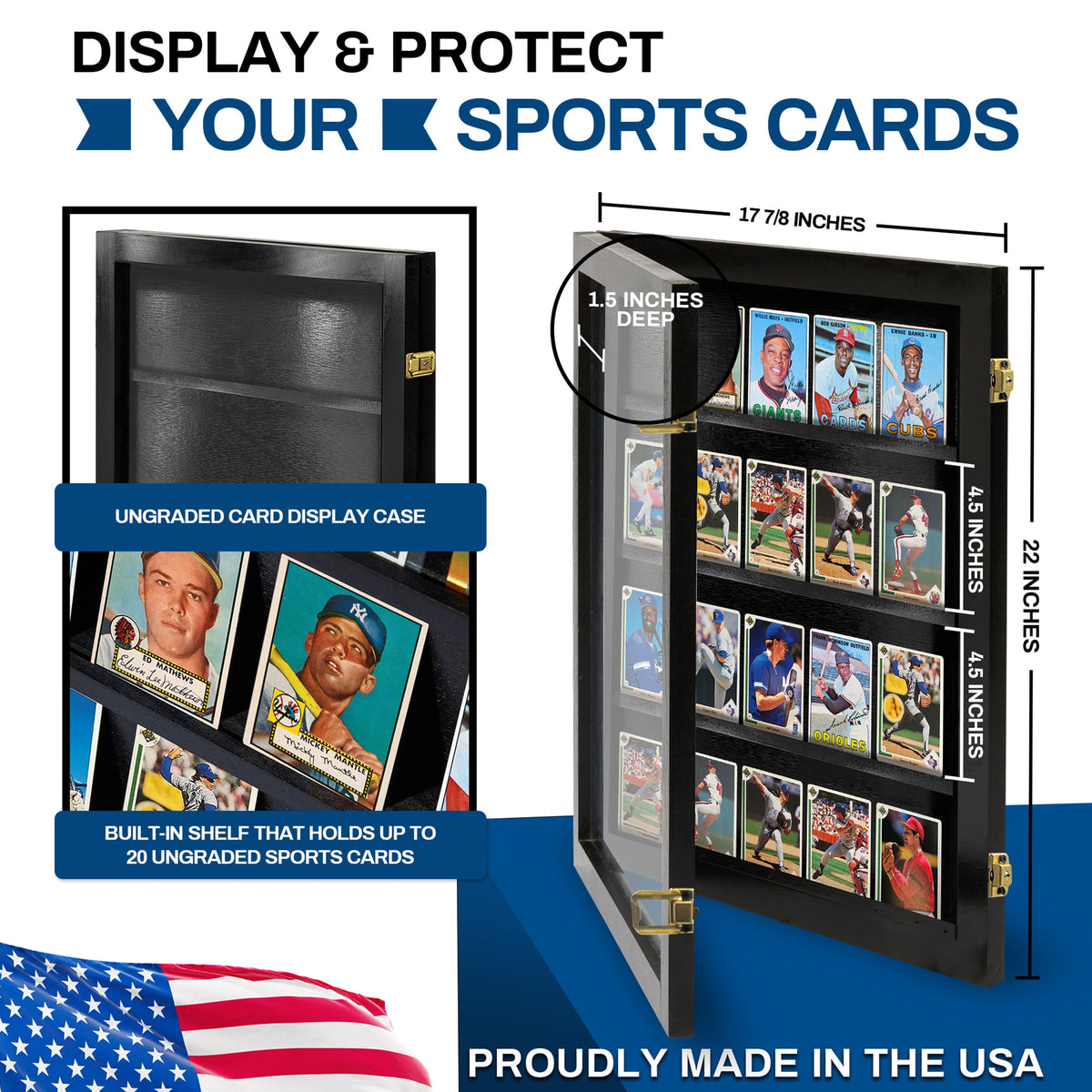 20 Raw Card Wall Display Case – view 4