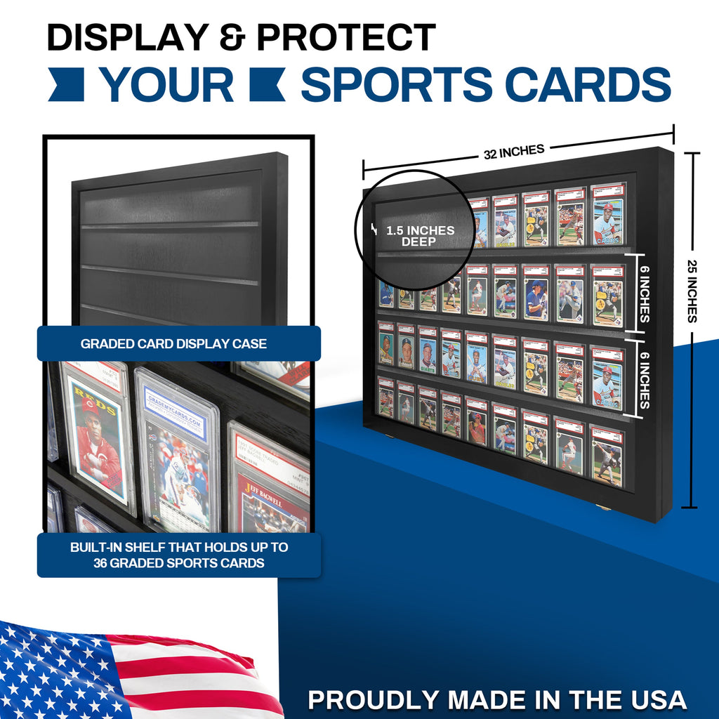 36 Graded Slab Wall Display Case – view 6