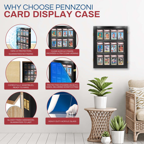 12 Graded Slab Wall Display Case – view 2
