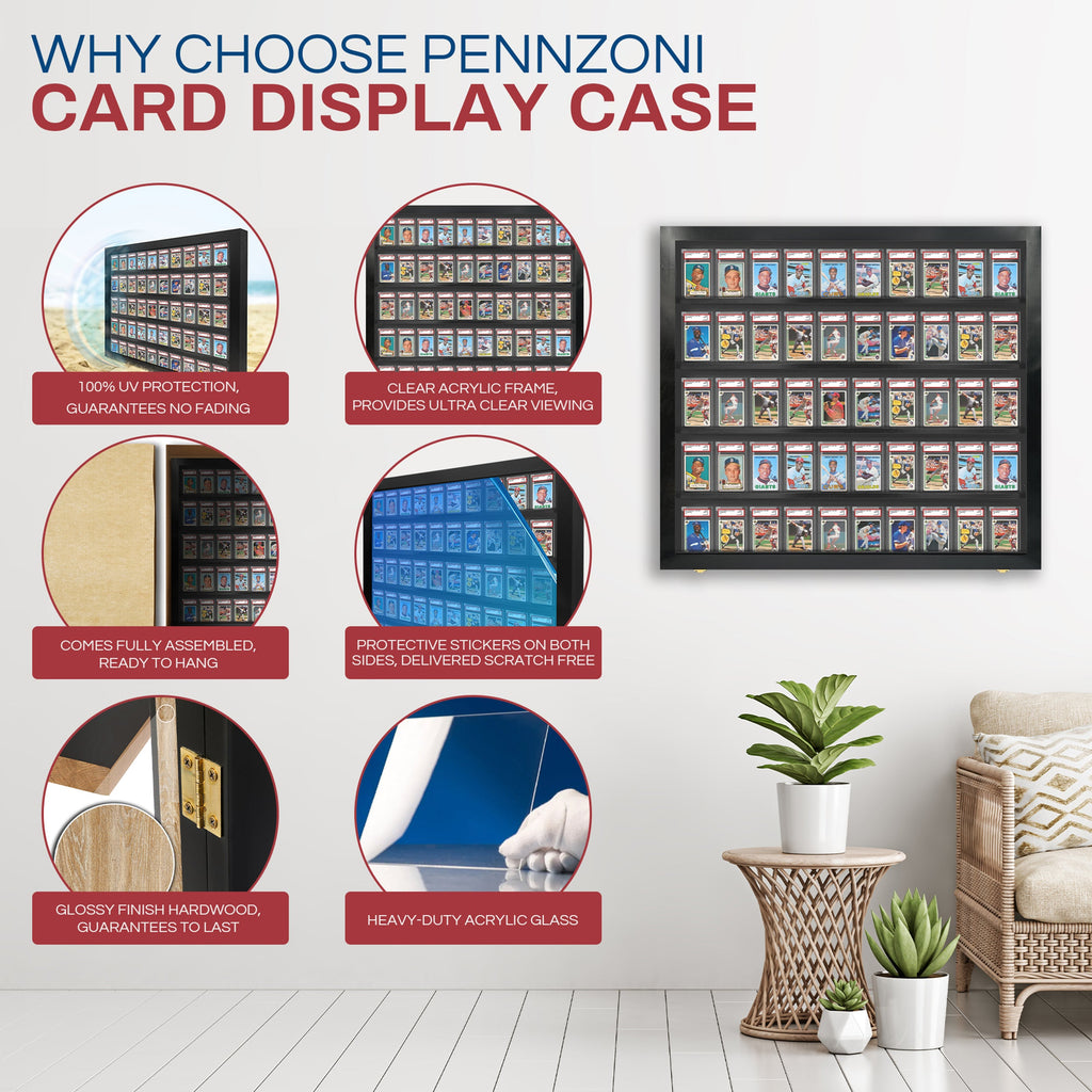50 Graded Slab Wall Display Case – view 3