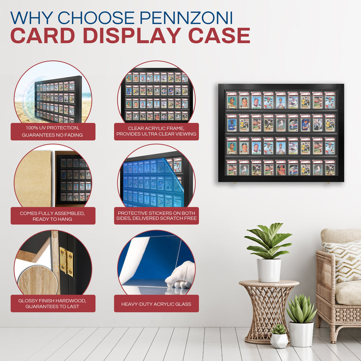 36 Graded Slab Wall Display Case – view 7