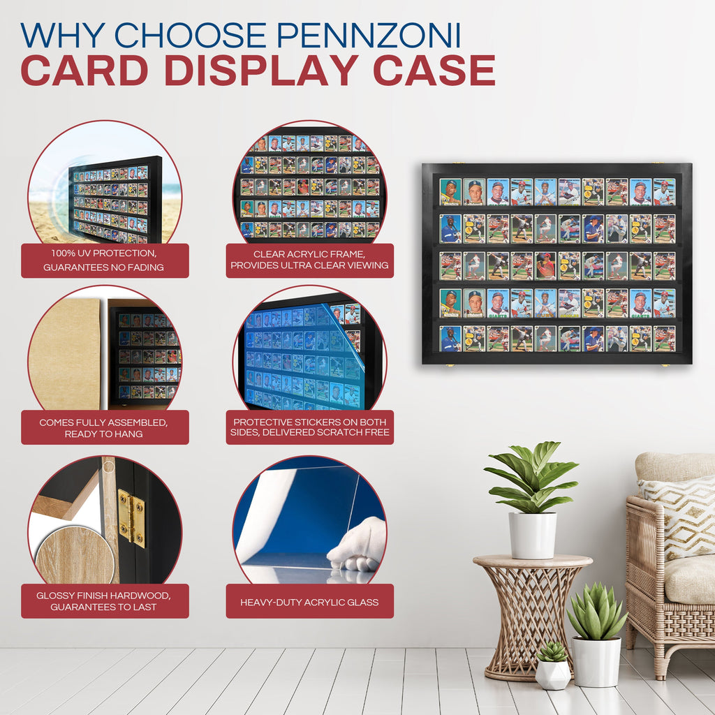 50 Raw Card Wall Display Case – view 3