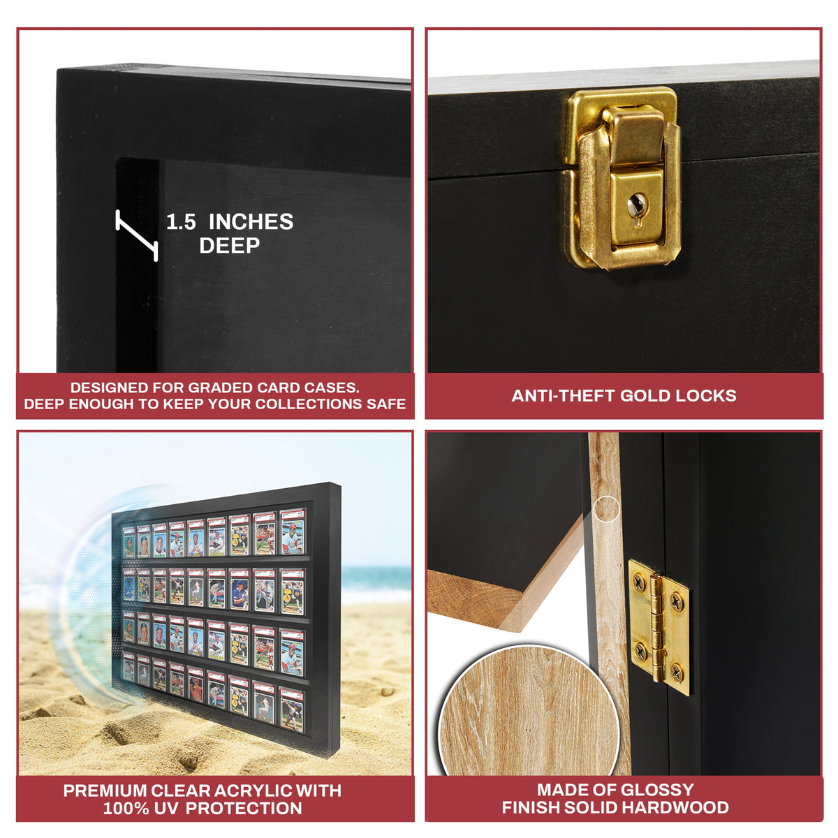 36 Graded Slab Wall Display Case – view 8