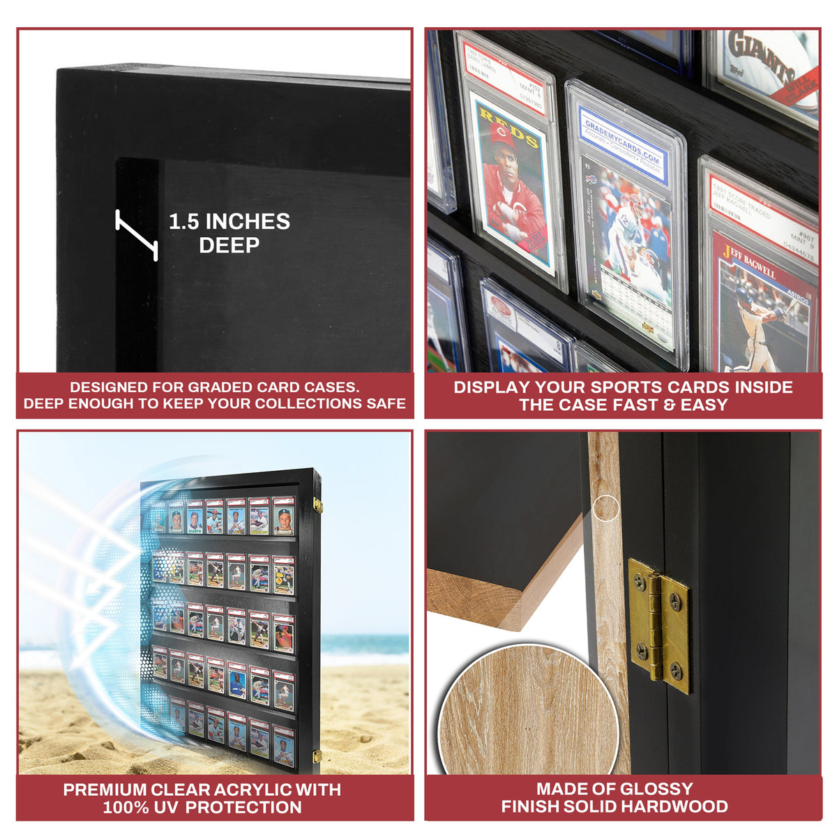35 Graded Slab Wall Display Case – view 3