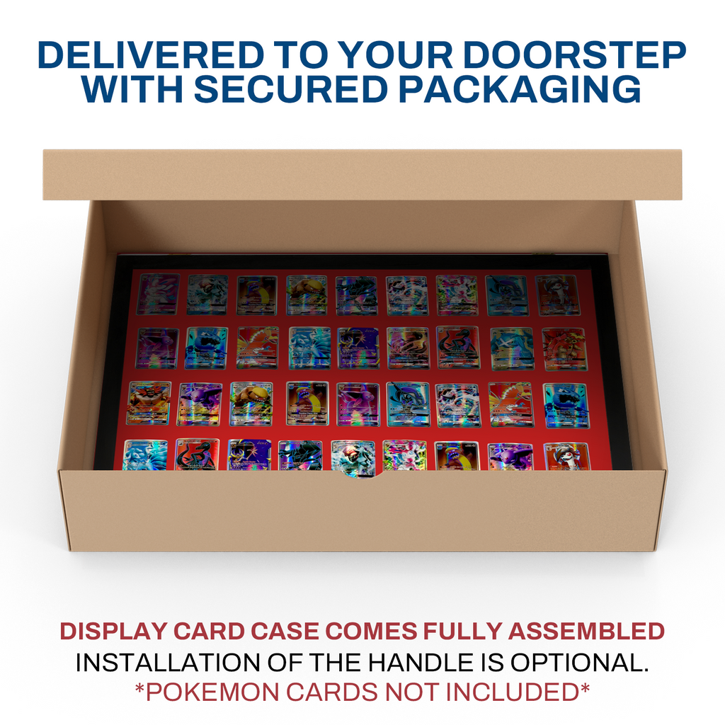 Portable Trade Show Card Display Case with Acrylic Guards – view 20