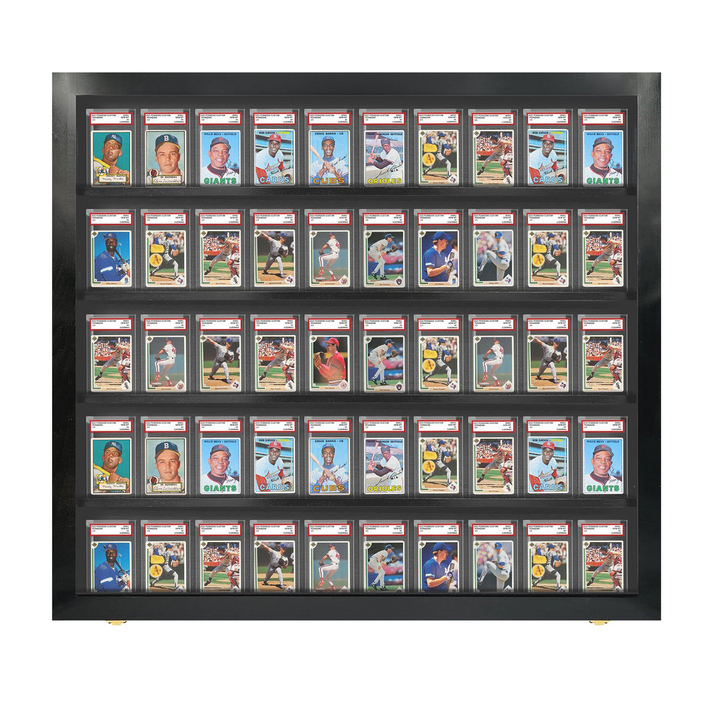 50 Graded Slab Wall Display Case