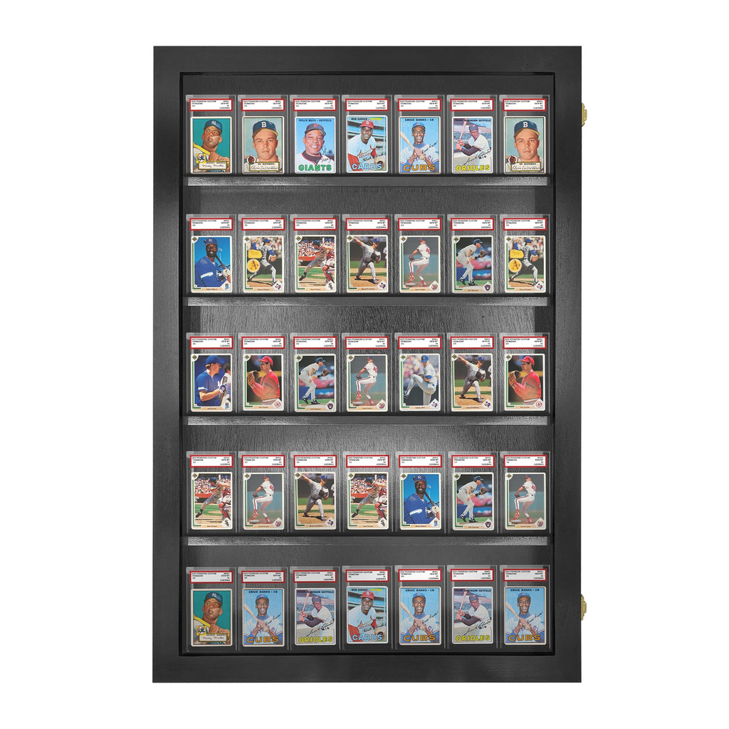 35 Graded Slab Wall Display Case