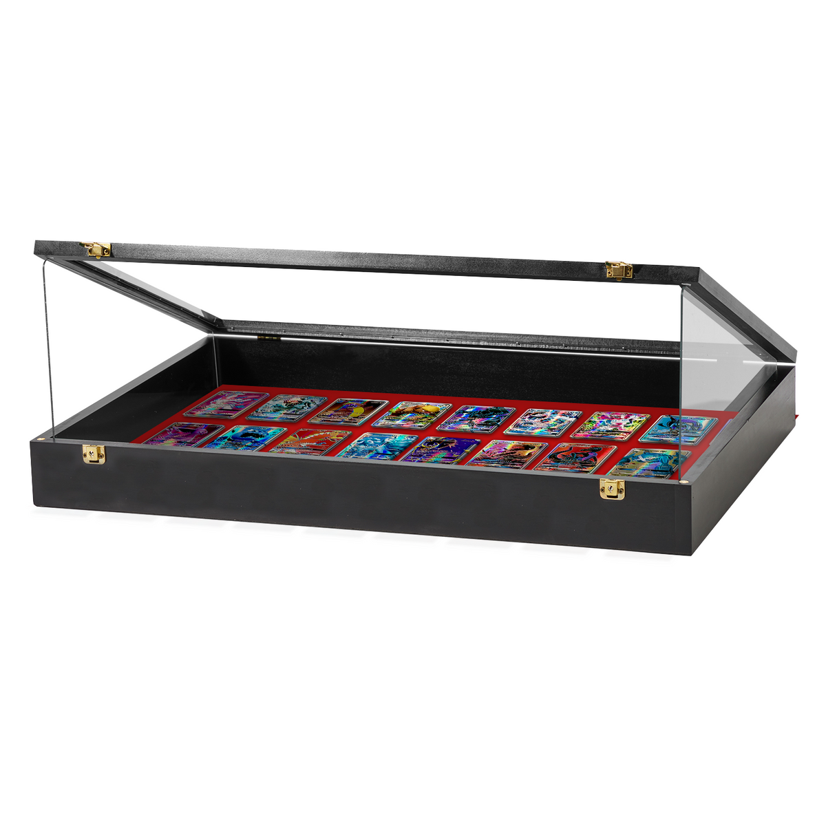 Portable Trade Show Card Display Case with Acrylic Guards – view 12