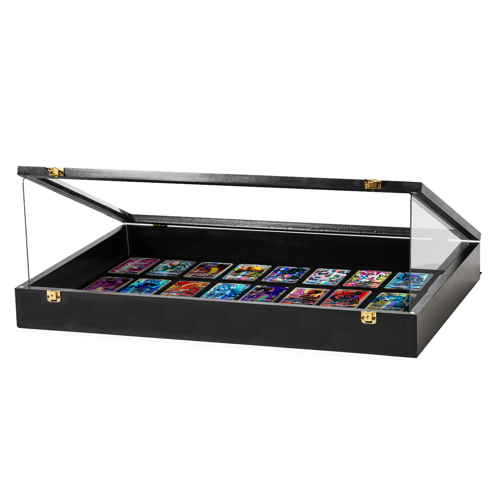 Portable Trade Show Card Display Case with Acrylic Guards – view 10