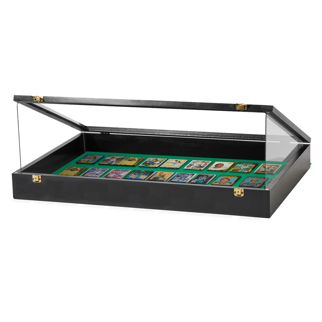 Portable Trade Show Card Display Case with Acrylic Guards – view 11
