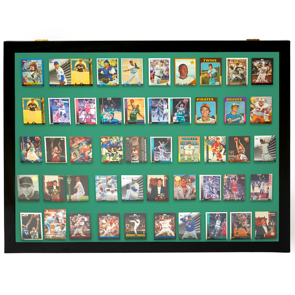 Portable Trade Show Card Display Case with Acrylic Guards – view 26