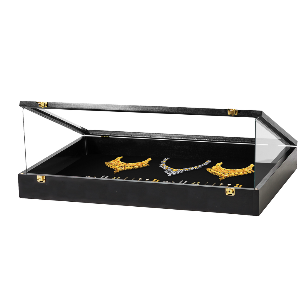 Portable Trade Show Card Display Case with Acrylic Guards – view 15