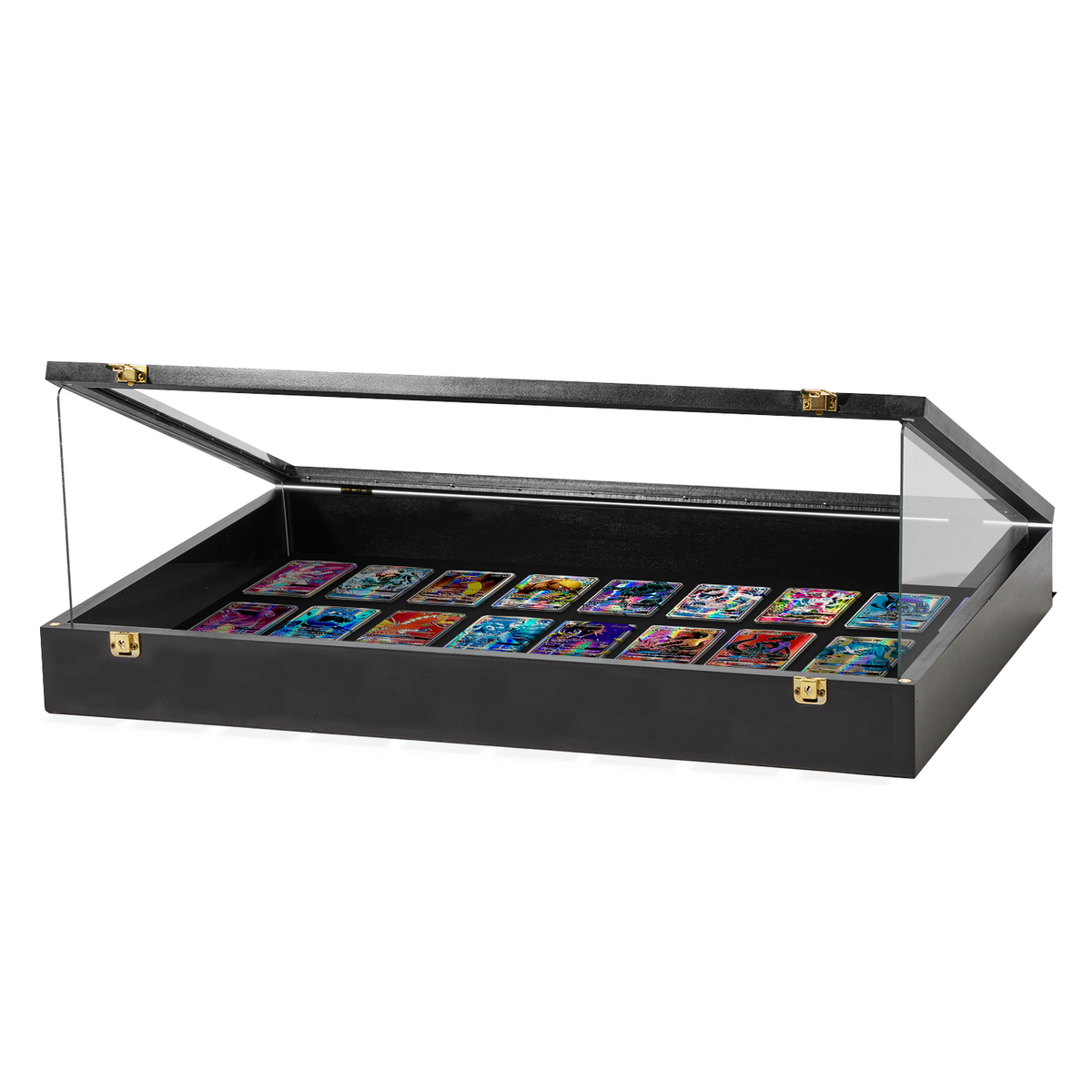 Portable Trade Show Card Display Case with Acrylic Guards – view 5